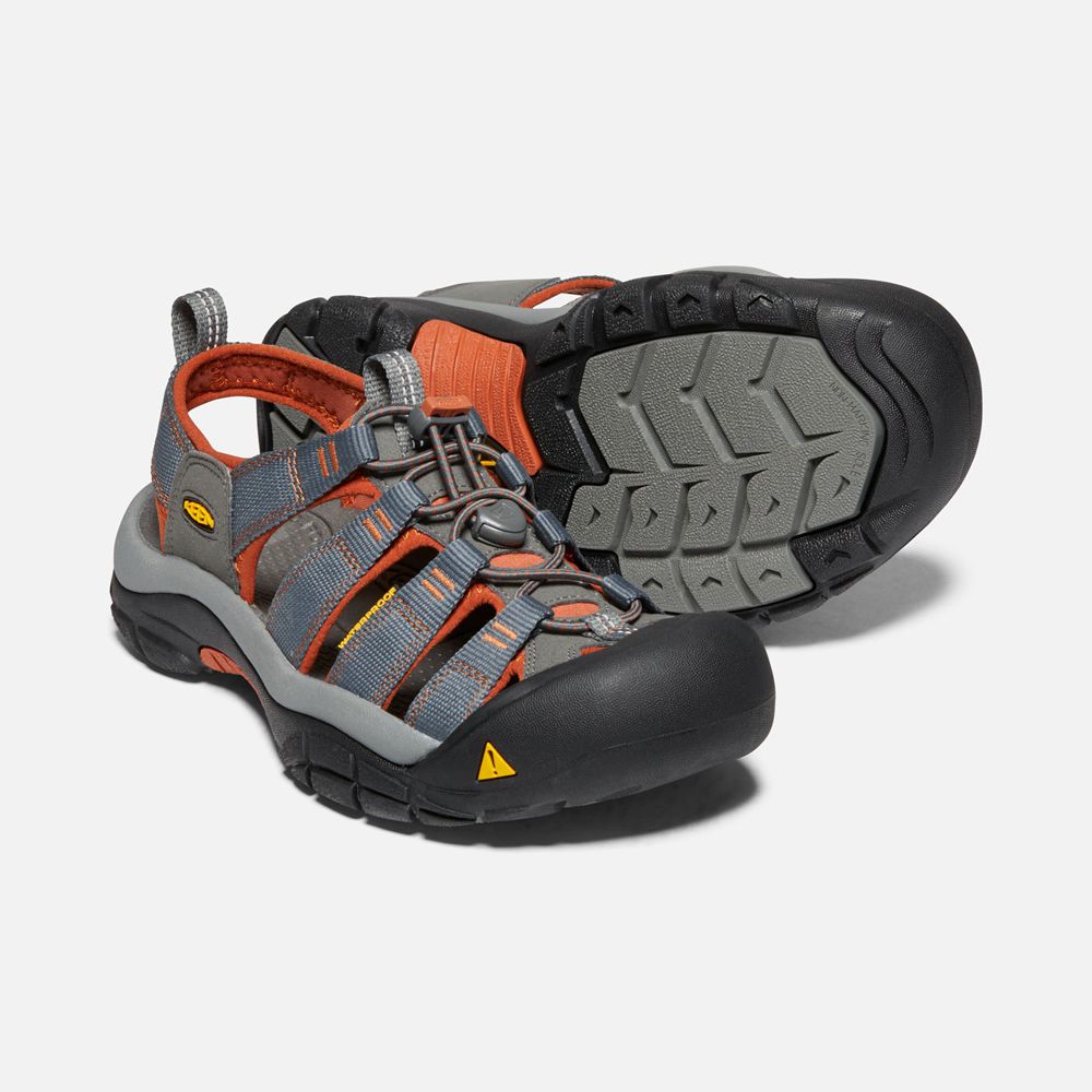 Sandalias Trekking Keen Mexico Grises Oscuro - Hombre Newport H2 - SI6531879